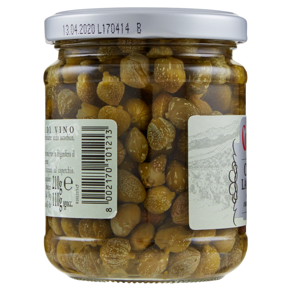 Capperi Aromatizzati Con Aceto Di Vino Lacrimella Coelsanus - Foto 2
