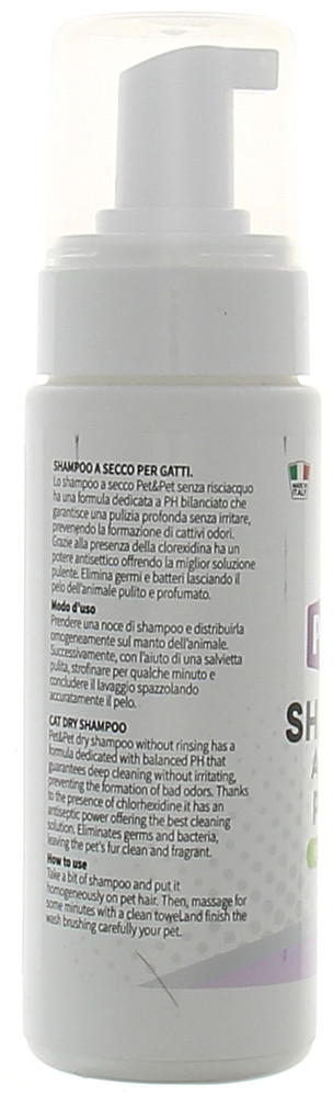Shampoo A Secco Per Gatti Pet&Pet - Foto 2