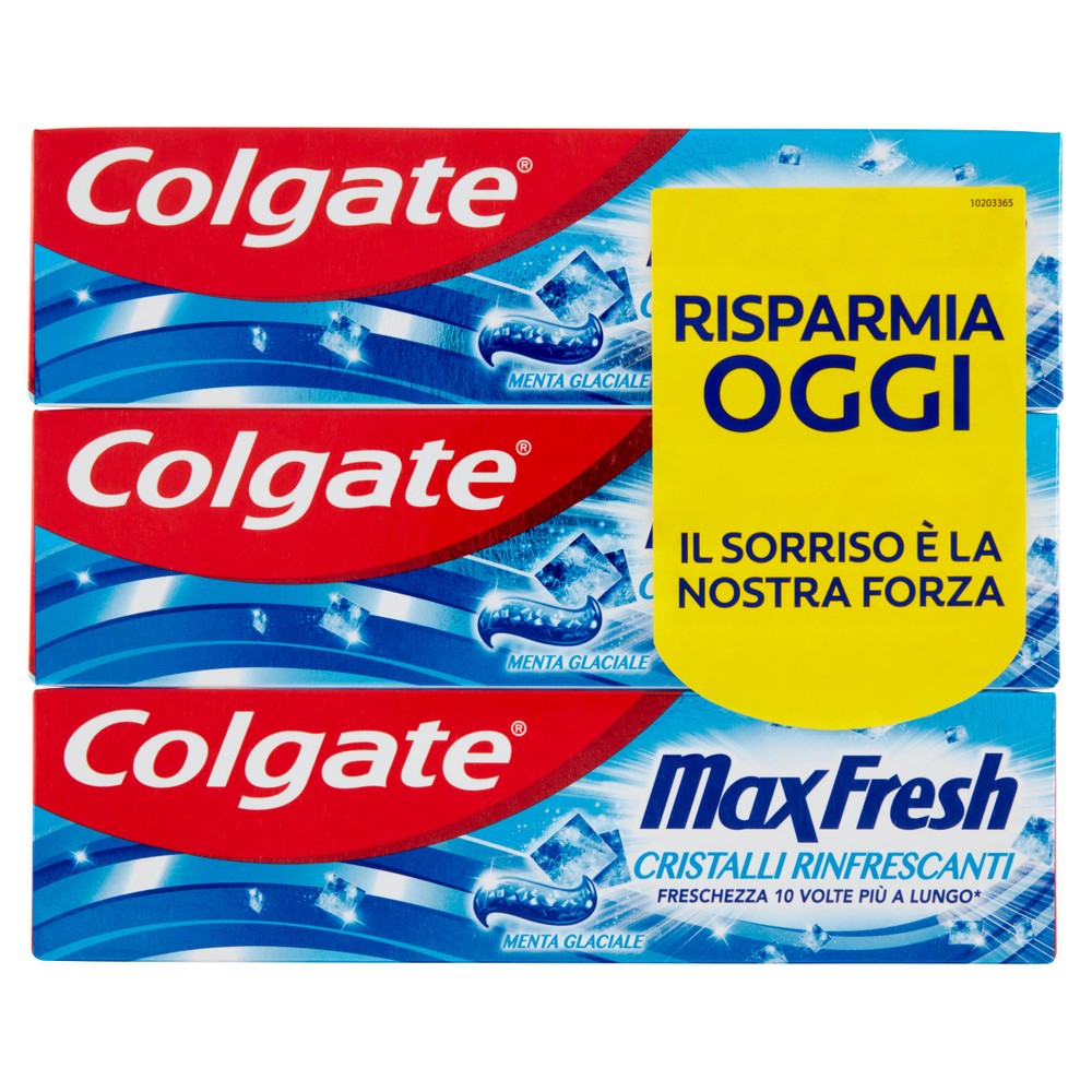 Dentifricio Colgate Max Fresh X 3