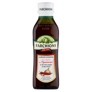 Condimento All'aglio E Peperoncino In Olio Evo Farchioni - Foto 1