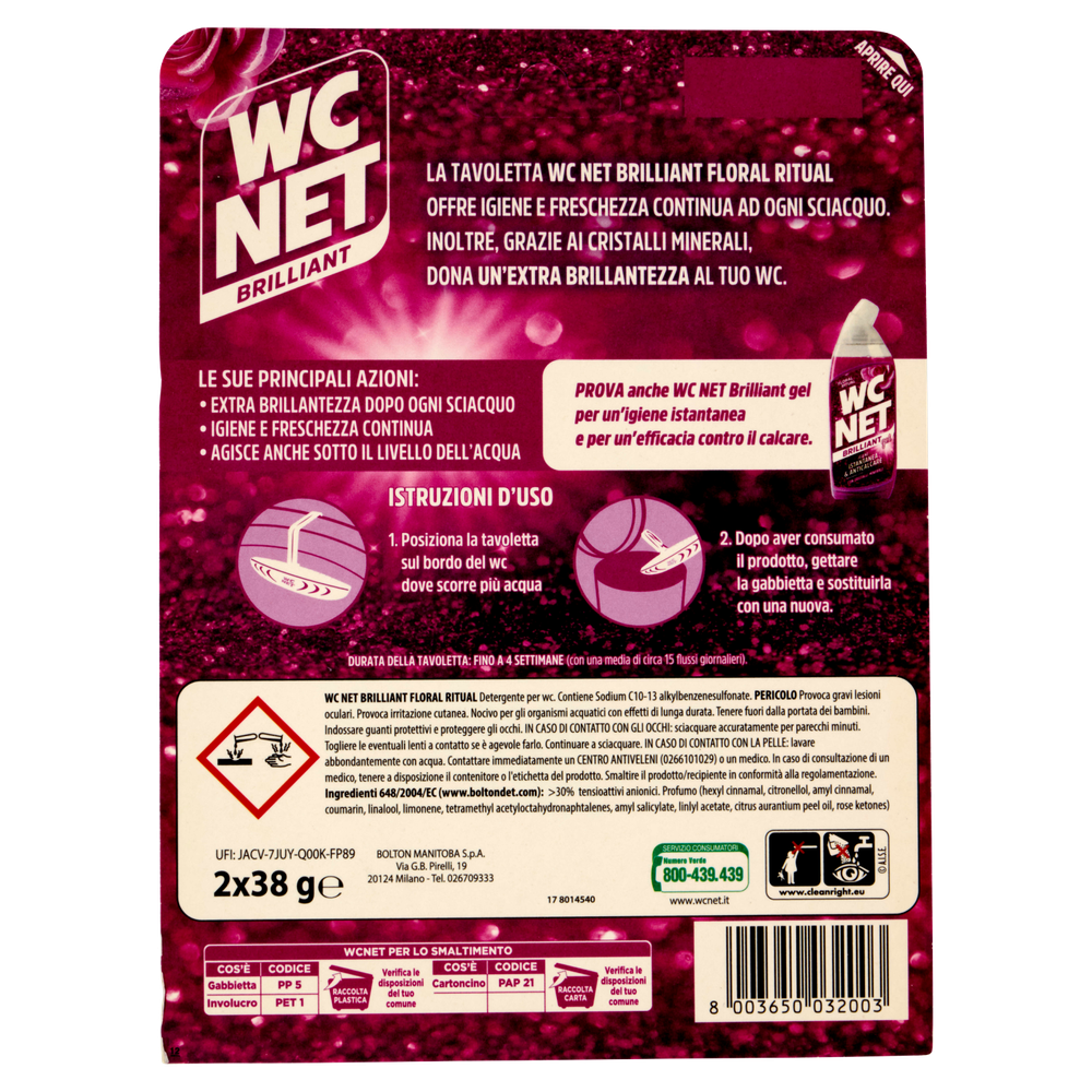 Tavoletta Per Wc Brilliant Power Rose Wc Net - Foto 3