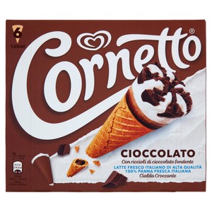 Gelato Cornetto Cioccolato Algida 6x75g - Foto 1