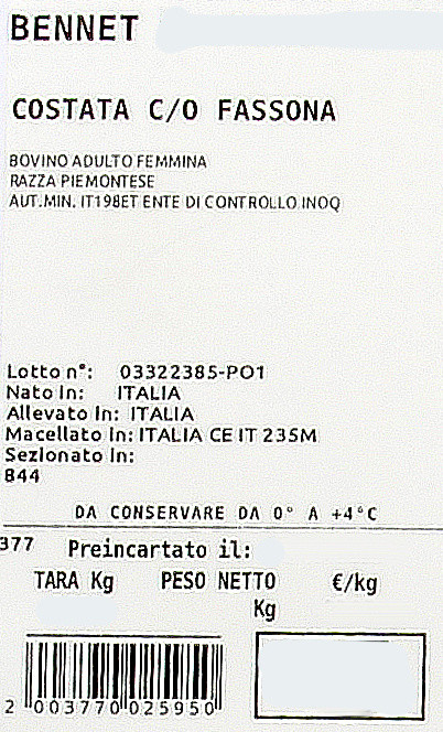 Costata Con Osso Fassona Piemontese - Foto 3