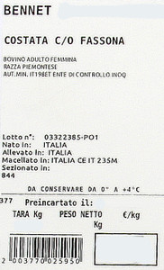 Costata Con Osso Fassona Piemontese - Foto 3