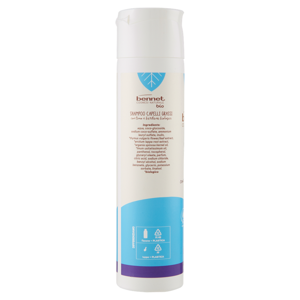 Shampoo Capelli Grassi Bennet Cosmesi Naturale Bio - Foto 2