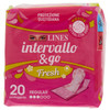 20 Assorbenti Intervallo Ripiegati Fresh Lines