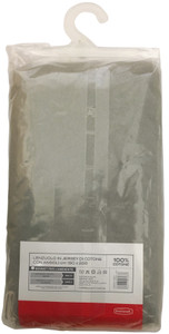 Lenzuolo Jersey Angoli Tinta Unita 2piazze Cm180x200 Grigio Chiaro Casa - Foto 2