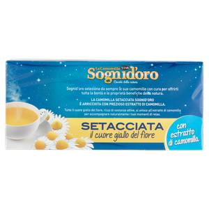 Camomilla Setacciata Estratto Naturale In Filtri 22x1,4g Sogni D'oro - Foto 3