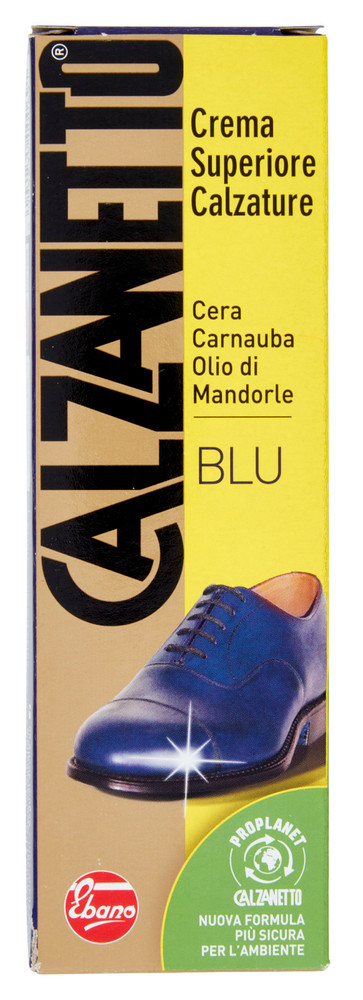 Lucido Per Scarpe Blu In Tubetto - Foto 3