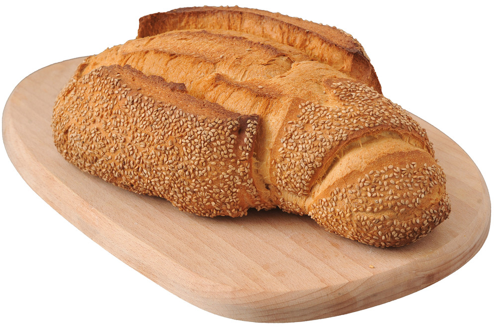 Pane Tipo Siciliano Pane Di Semola Con Semi Di Sesamo - Foto 1