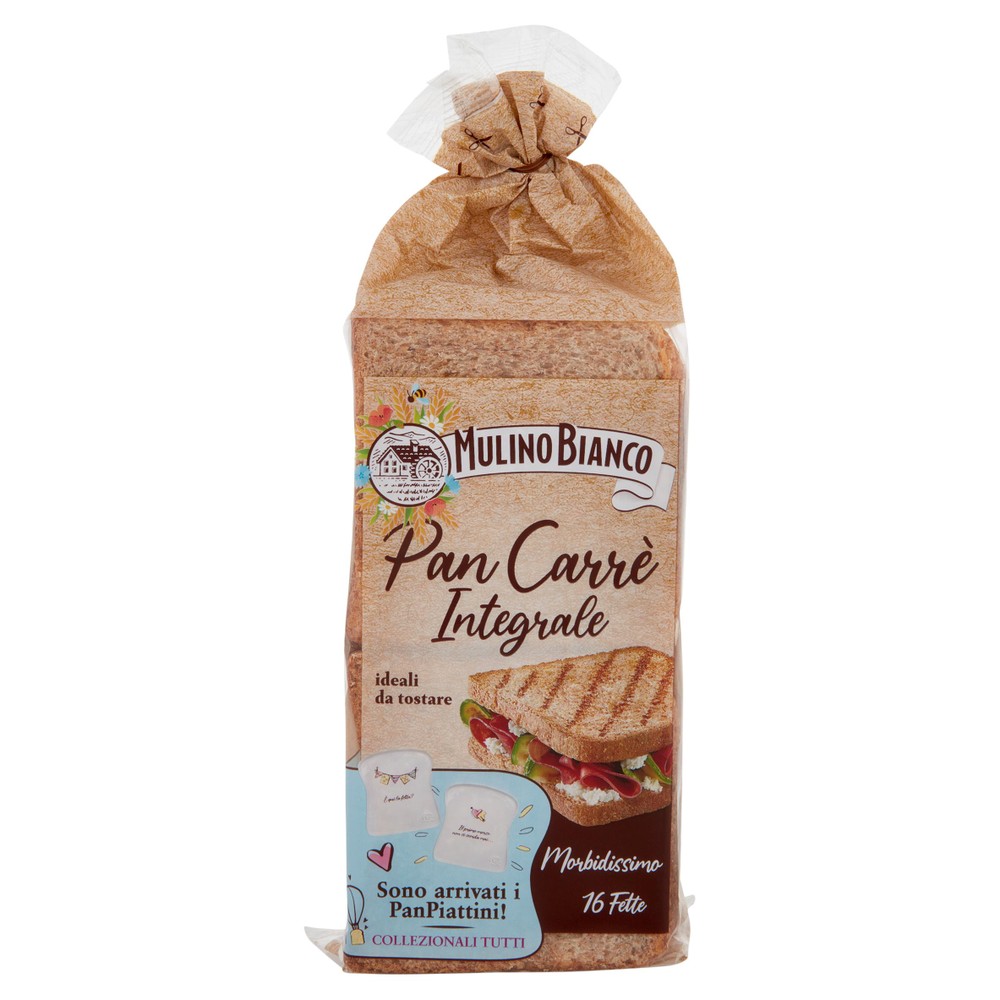 Pan Carrè Integrale Ideale Per Toast Mulino Bianco - Foto 1