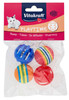 4 Palline Con Sonaglio Per Gatto Vitakraft