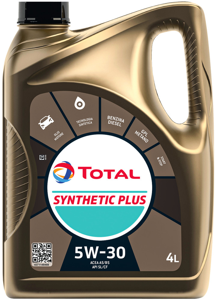 Olio Lubrificante Per Auto 5w30 4l Synthetic Plus Total - Foto 1