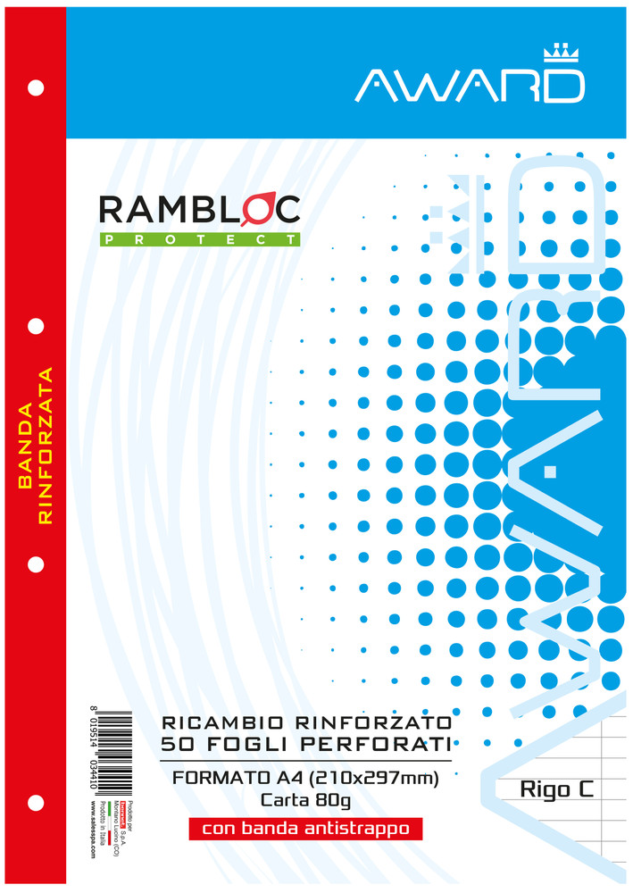 Ricambio Rinforzato A4 Rambloc Protect Award - Foto 1