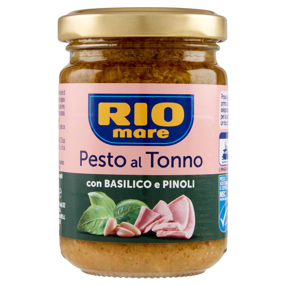 Pesto Al Tonno Basilico E Pinoli Rio Mare - Foto 1