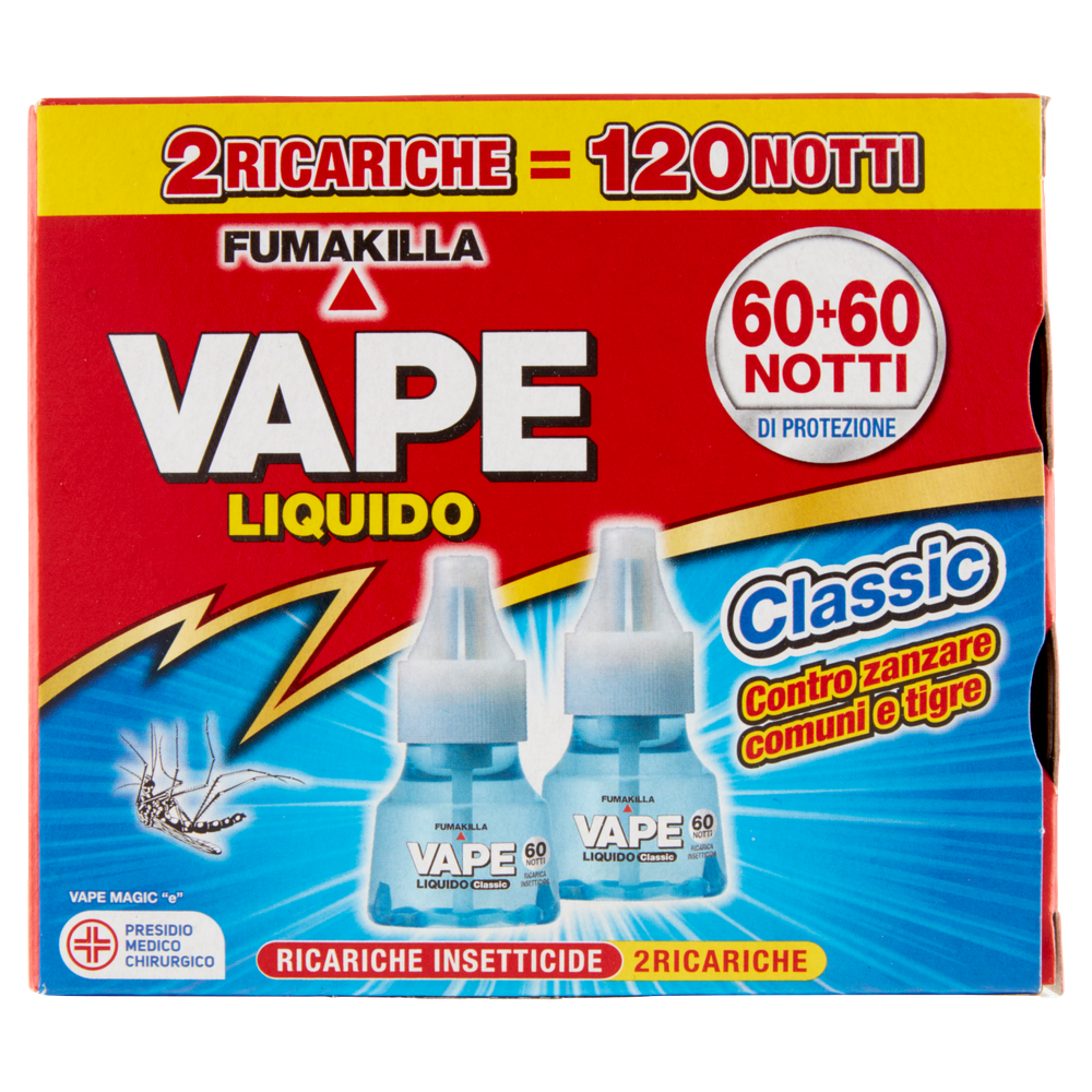 Ricarica Per Elettroemanatore Antizanzare 60 Notti X2 Vape