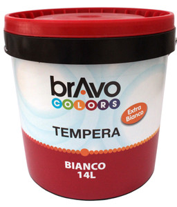 Tempera Bravo Colors Bianco L.14