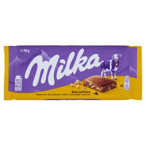 Milka Cioccolato Al Latte Delle Alpi Con Riso Soffiato - Foto 1