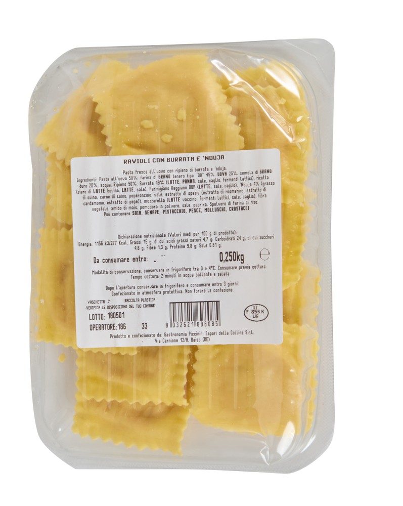 Ravioli Con Burrata E Nduja Piccinini - Foto 2