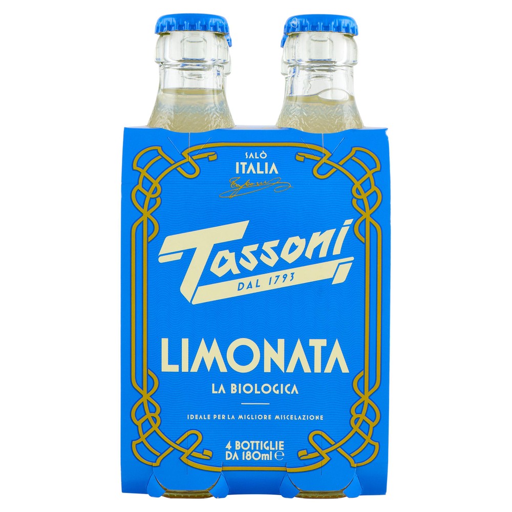 Limonata Bio Tassoni 18x4 - Foto 1
