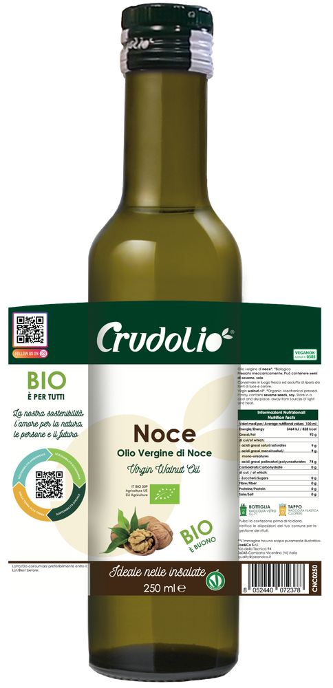 Olio Di Noce Vergine Biologico Crudolio - Foto 2
