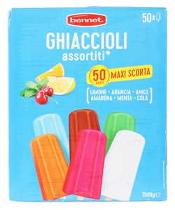 Ghiaccioli Assortiti Conf.Da 50 Pz Bennet - Foto 3