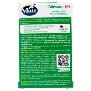 Matt Erboristeria Colesterol Ko 30 Compresse 30,45 G - Foto 3