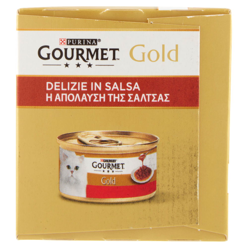 Alimento Umido Per Gatti Gold In Salsa Alla Carne Conf. Da 4 - Foto 2