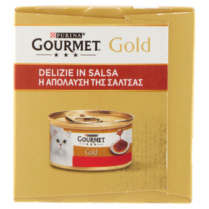 Alimento Umido Per Gatti Gold In Salsa Alla Carne Conf. Da 4 - Foto 2