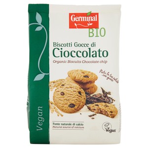 Biscotti Vegan Gocce Di Cioccolato Bio Germinal
