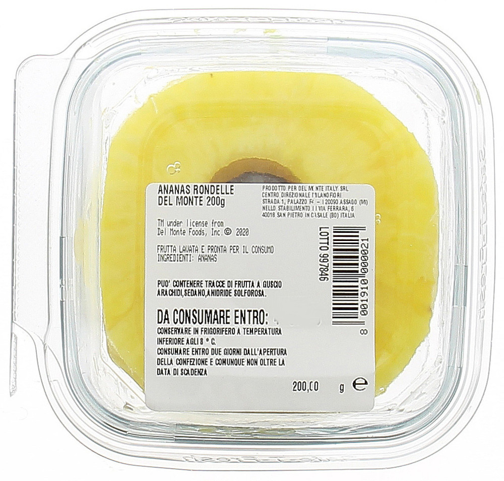 Ananas Rondella Del Monte In Vaschetta - Foto 2