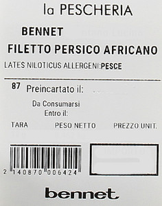 Filetto Persico Africano