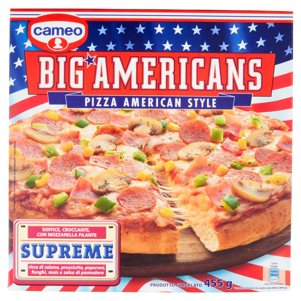 Pizza Supreme Soffice E Croccante Big Americans Cameo - Foto 1