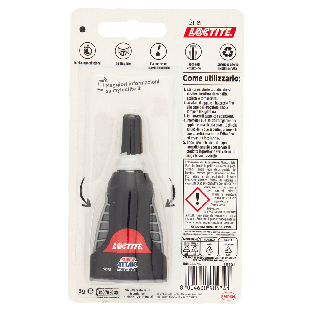 Super Attak Power Gel Control 3 Gr Loctite - Foto 3