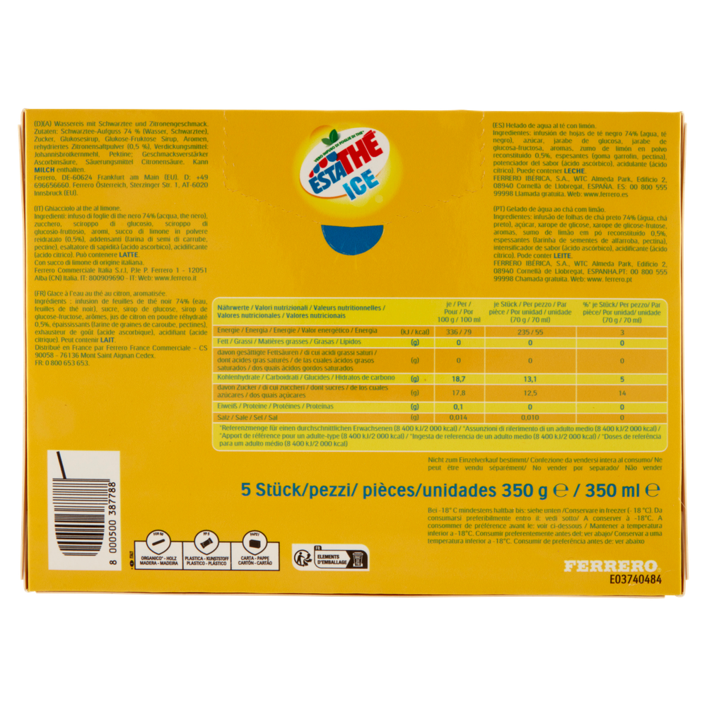 Estathe Ice Stick Limone - Foto 3