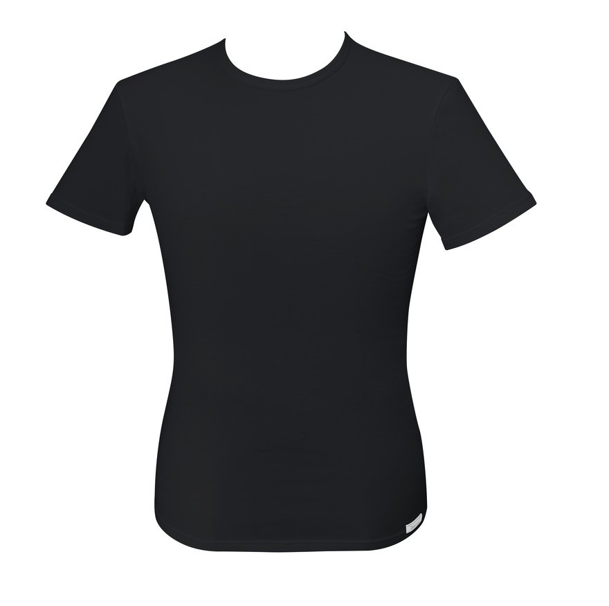 Maglia Intima Uomo Mezza Manica Girocollo L Nero Delinea - Foto 1