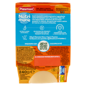 Merenda Mela E Yogurt Nutrimune Plasmon - Foto 3