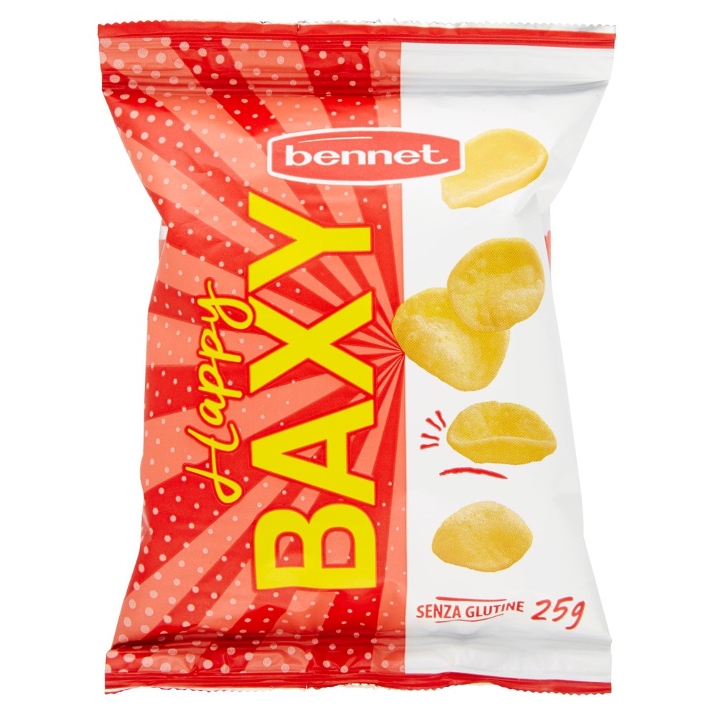 Snack Petali Di Patata Happy Baxi 6x25g Bennet - Foto 1