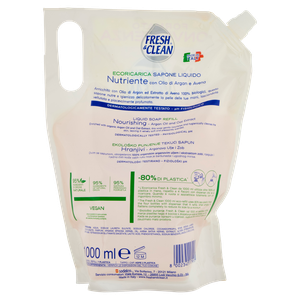 Ecoricarica Sapone Liquido Nutriente Olio Argan Fresh & Clean - Foto 3