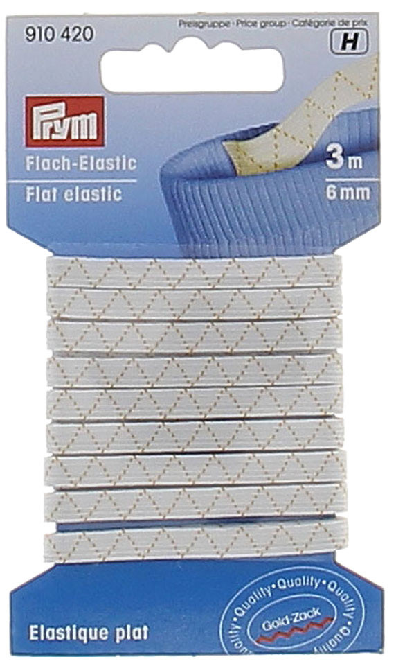 Elastico Piatto Bianco Mm.6 - Mt.3 Prym - Foto 1