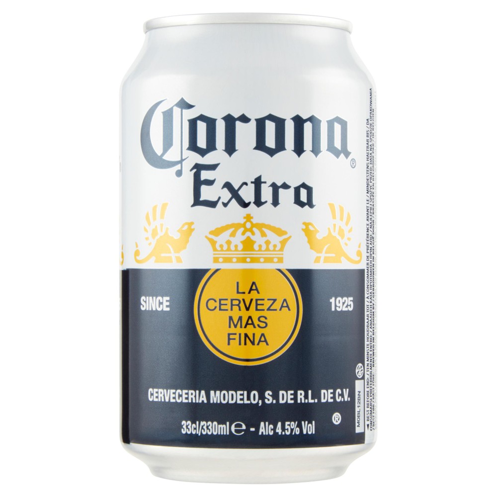 Birra Corona Extra In Lattina