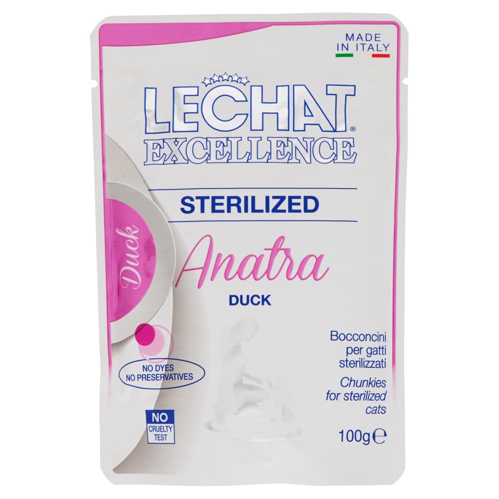 Alimento Umido Per Gatti Anatra Lechat - Foto 1