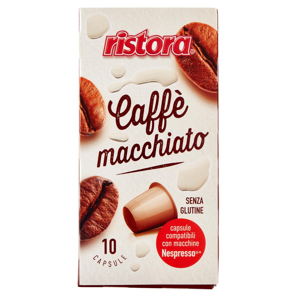 Caffè Macchiato Capsule Compatibili Nespresso 10pz Ristora - Foto 1