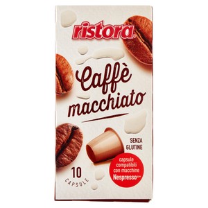 Caffè Macchiato Capsule Compatibili Nespresso 10pz Ristora - Foto 1