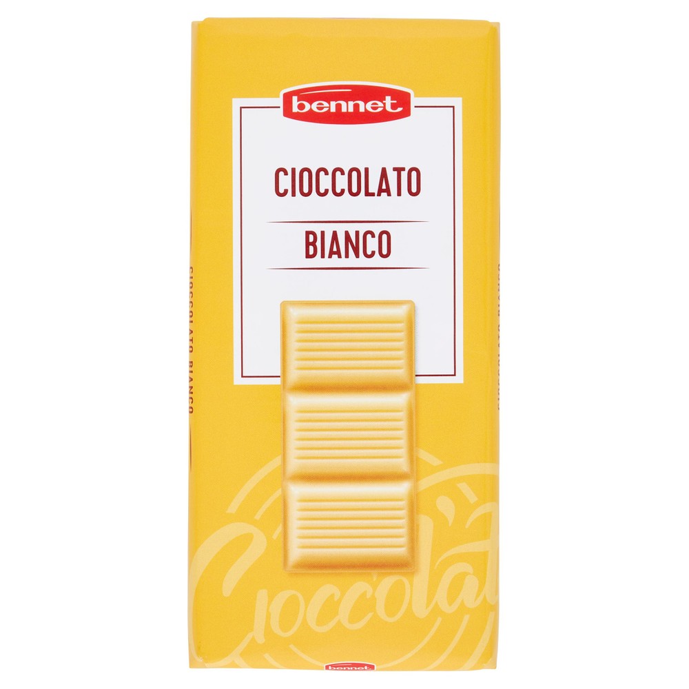 Tavoletta Cioccolato Bianco Bennet