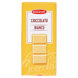 Tavoletta Cioccolato Bianco Bennet