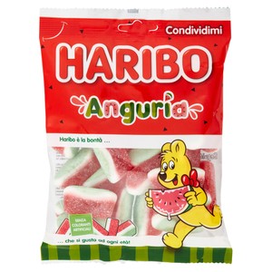 Caramelle Gommose Al Gusto Anguria Haribo - Foto 1