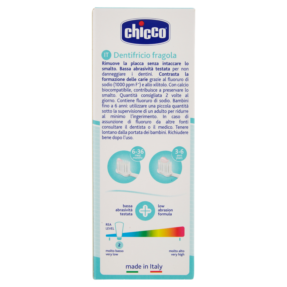 Dentifricio Alla Fragola Chicco 12 Mesi - Foto 3