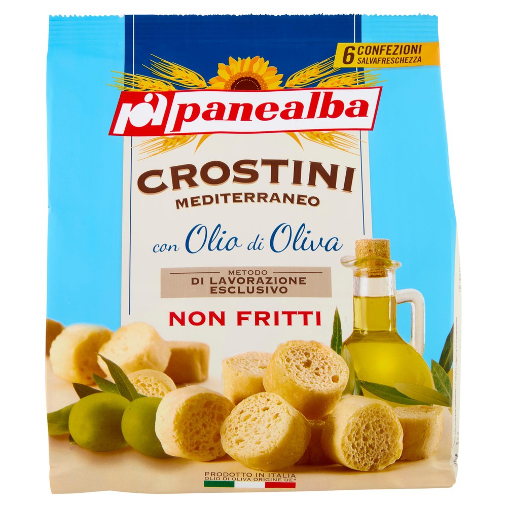 Crostini Gusto Mediterraneo Multipack Panealba - Foto 1