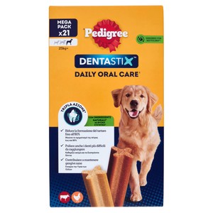 Pedigree Dentastix Snack Igiene Orale Per Cani Grandi, 21x38.5g - Foto 1